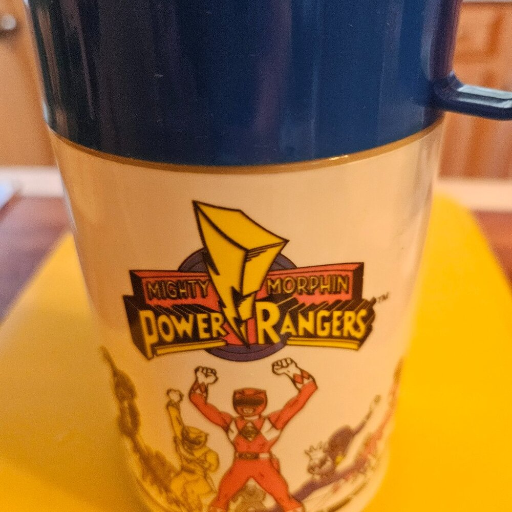 VINTAGE POWER RANGERS THERMOS BY ALADDIN